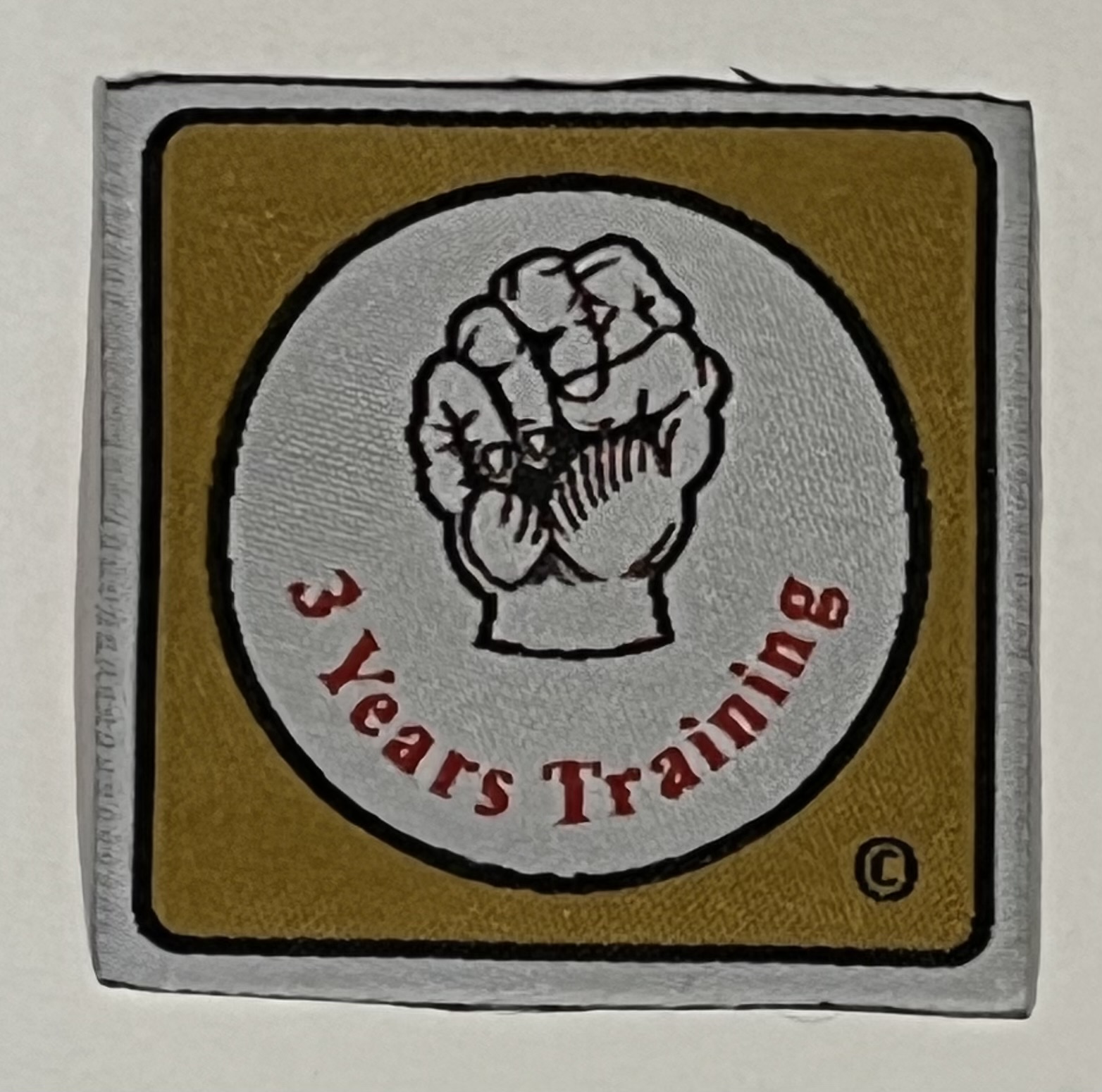 3 Years Training Badge